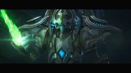 스타 2 아르타니스 - 우리는 프로토스 고대신의 후예다 우리는 첫번째 자손이자 최후까지 살아남는 자가 되리라. 내 목숨을 아이어에 ( CV. 강수진)