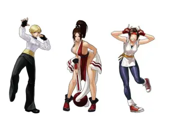 KOF 13 - Who is queen (여성 격투가 팀)