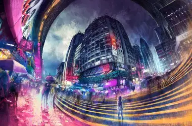비의 도시 - Titanrium