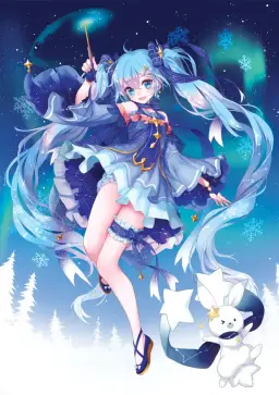star night snow(2017유키미쿠 테마곡)을 불러보았다