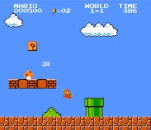 スーパーマリオブラザーズ - 地上 BGM (평화, 활기)