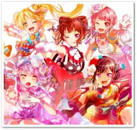 [게임] BanG Dream! 특전샘플 CD 쿠로(흑) | 수록곡 - 魂のルフラン (Game Size Ver.)