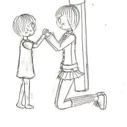 보고 싶었어(아련, 동심, 귀여움)