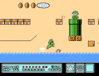スーパーマリオブラザーズ3 - アスレチック BGM (신남, 발랄, 활기)