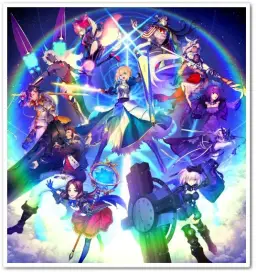 [스마트폰 게임] (페이트 그랜드 오더) Fate／Grand Order -Cosmos in the Lostbelt- 쫑알쫑알 제도성배기담 주제가 - 二者穿一 [歌 : 육화]